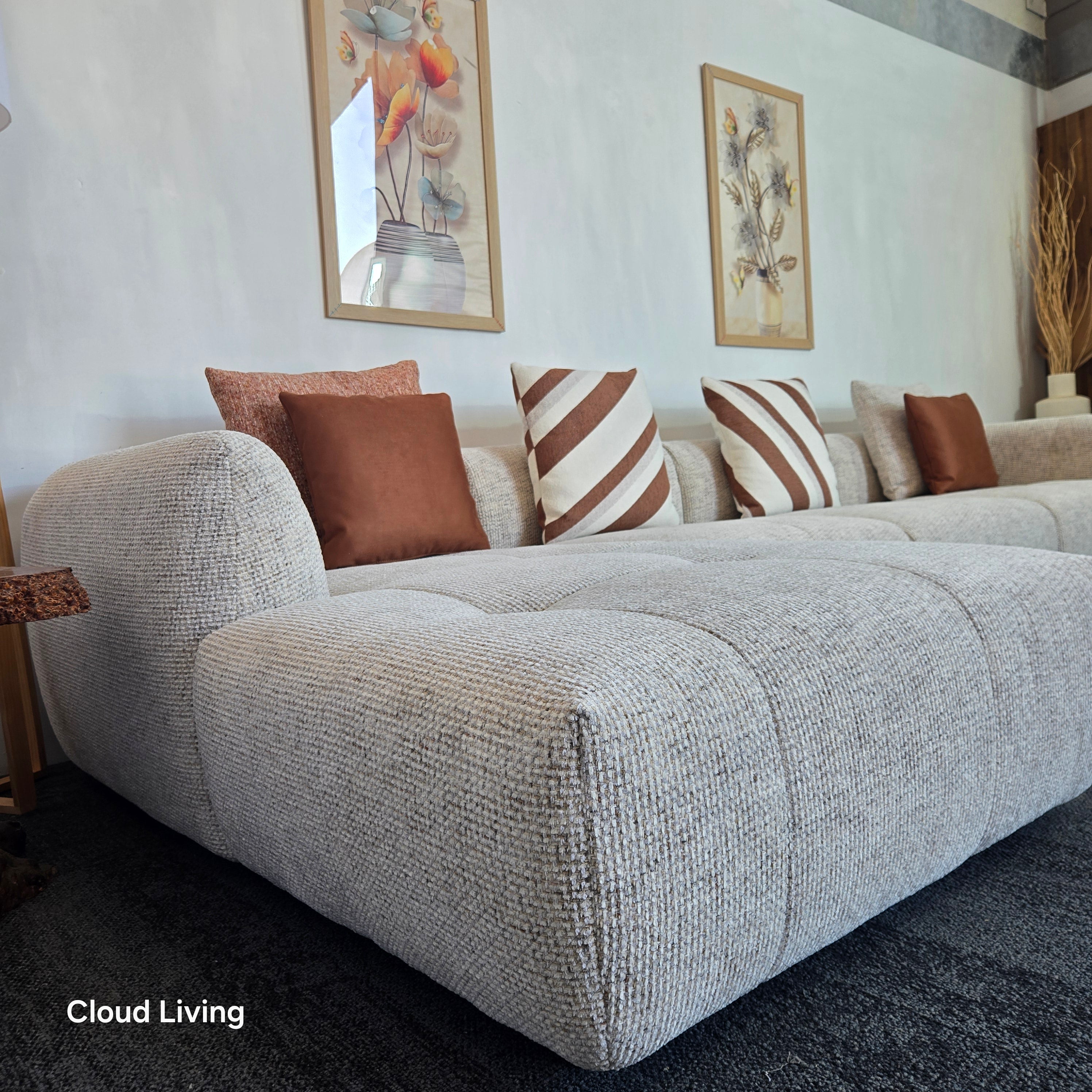 Haven Collection — 4 Piece Modular Sofa with Chaise