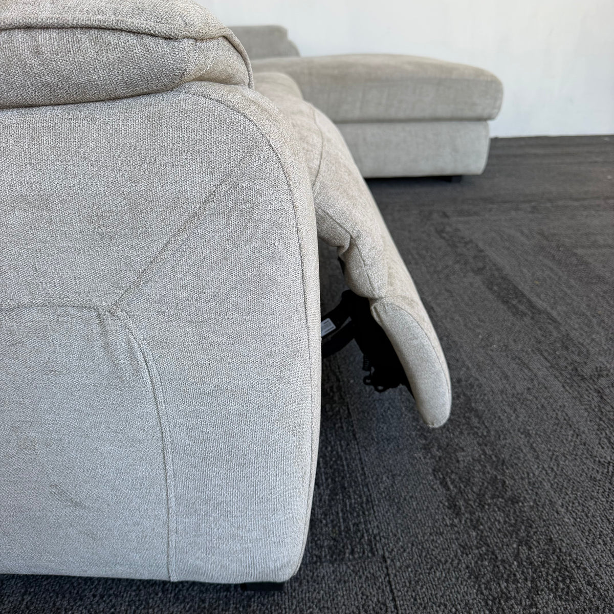 Harvey Norman 3.5 Seater Electric Recliner Couch Lounge Set