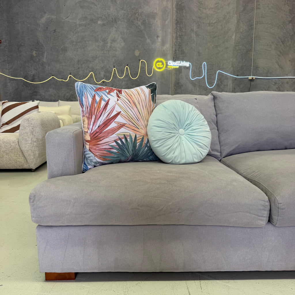 The Furniture Gallery Monaco Corner  Sofa 6 Seater