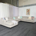 Harvey Norman Large Corner Lounge with Chaise – 380cm Sectional Sofa