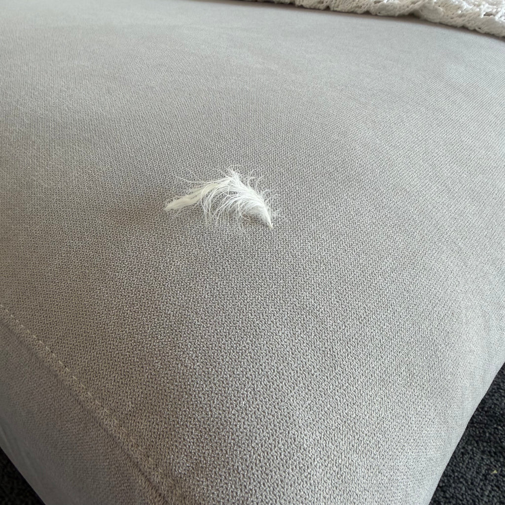 Furniture Gallery Monaco 3.5 Seater Feather-Filled Sofa with Chaise