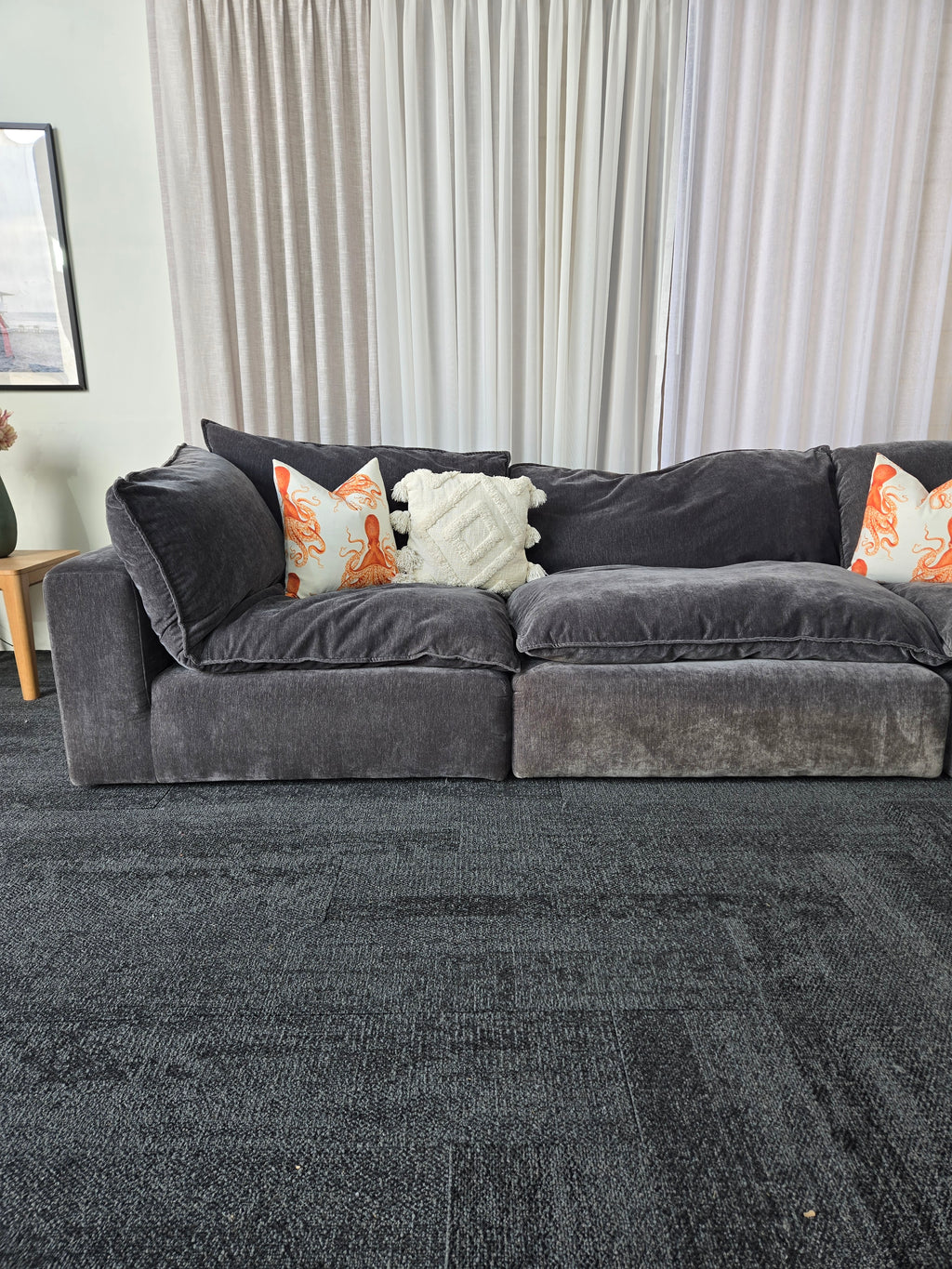 Dankz 5 Seater Cloud Modular Couch – Goose Feather Filled