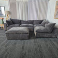 Dankz 5 seater goose feather cloud modular couch, pre-loved at Cloud Living Perth