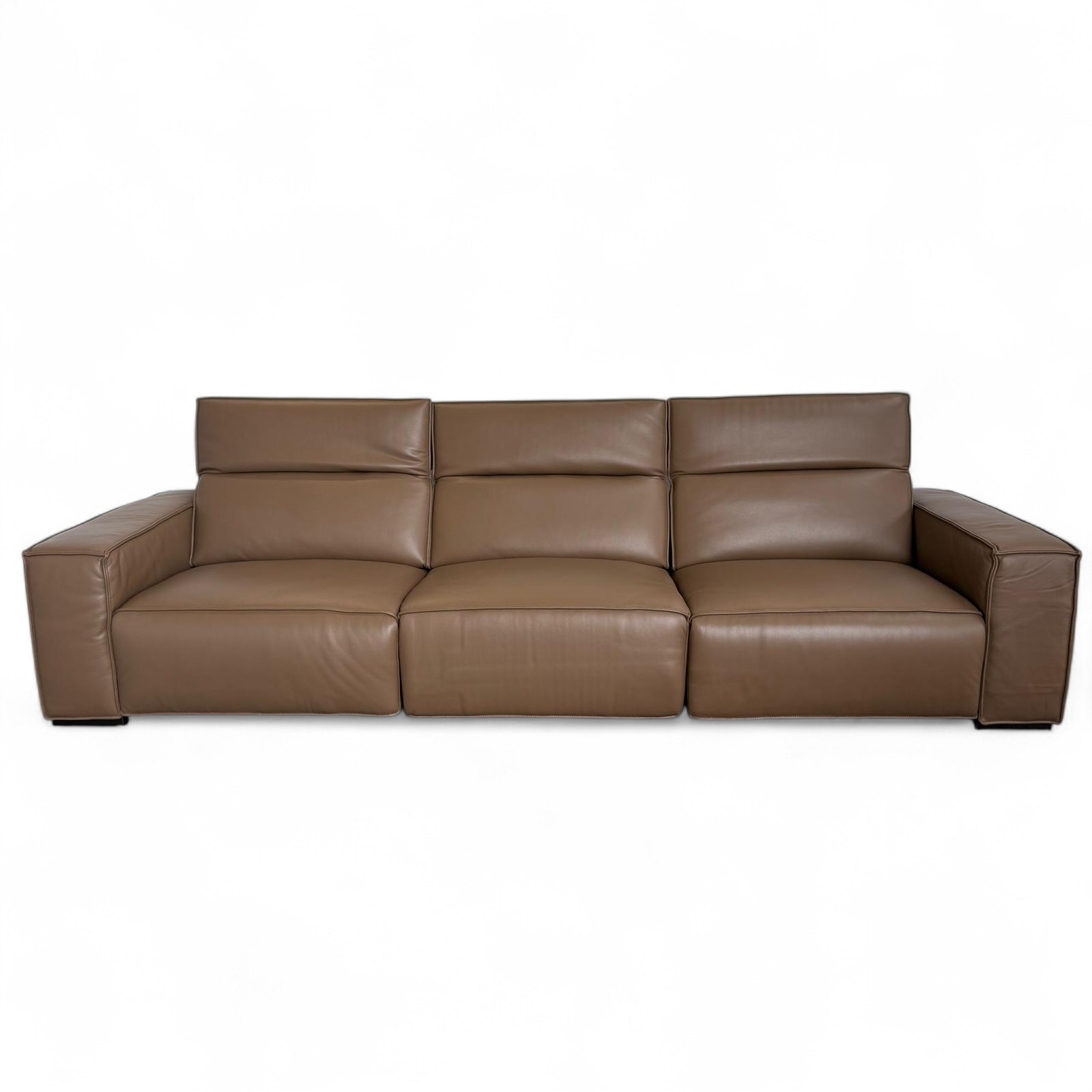 Prestige Recliner Sofa — Premium Leather 3.5 Seater