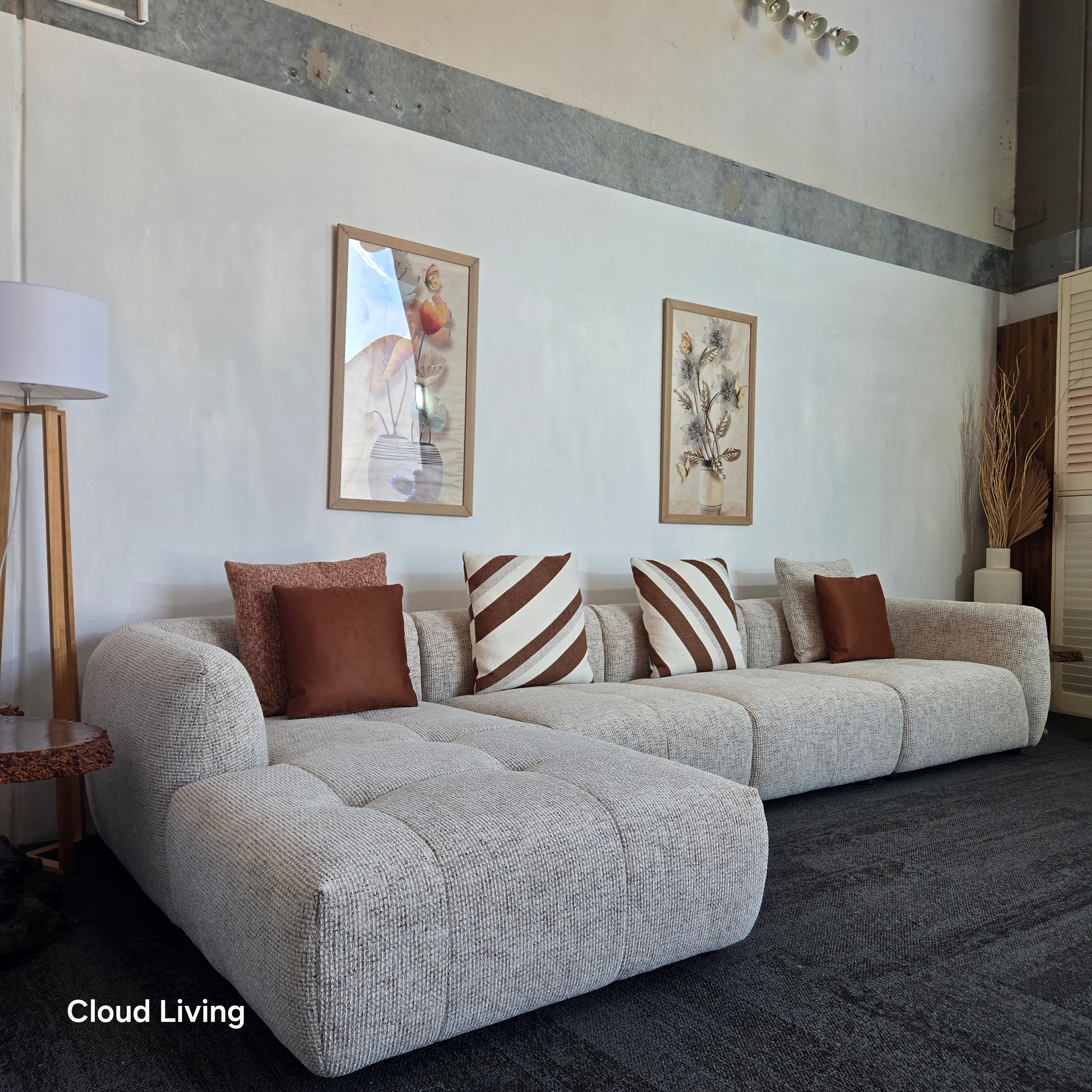 Haven Collection — 4 Piece Modular Sofa with Chaise