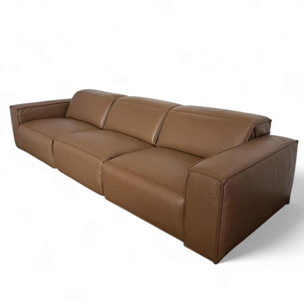 Prestige Recliner Sofa — Premium Leather 3.5 Seater