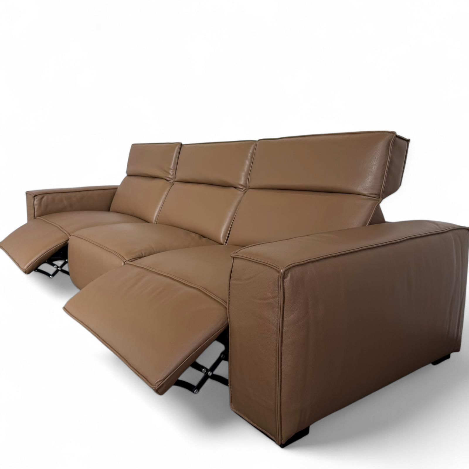 Prestige Recliner Sofa — Premium Leather 3.5 Seater