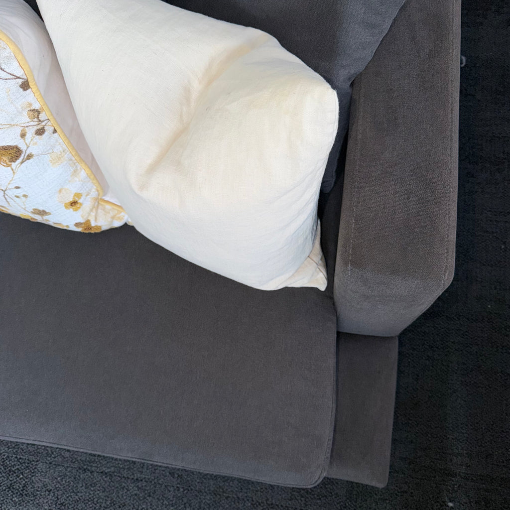 Davinni Manhattan by Harvey Norman 6 Seater Deep Sofa with Ottoman
