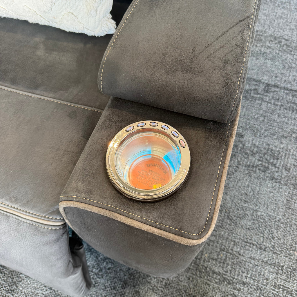 Modern Corner Lounge Suite – Electric Recliner with USB Charger