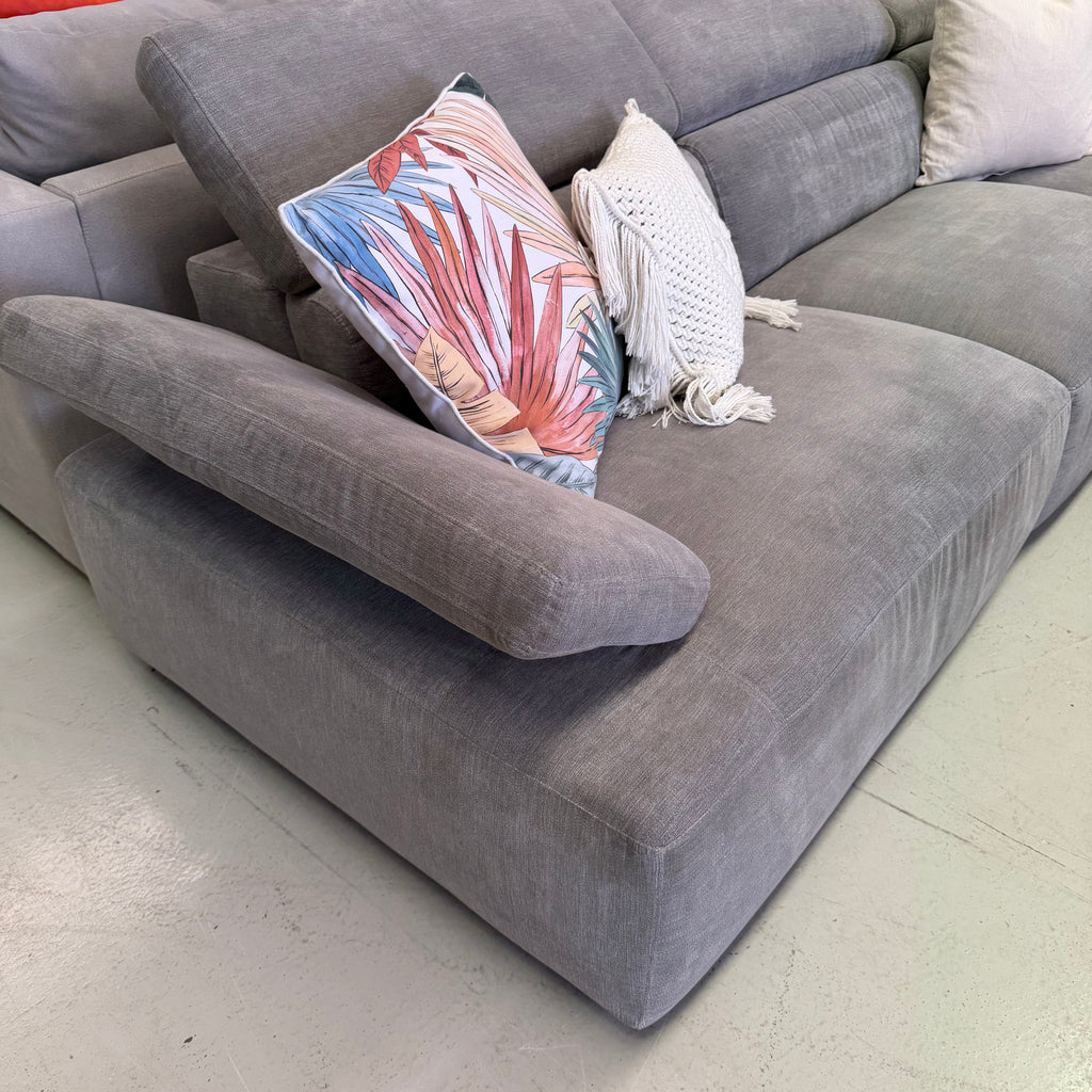 Nick Scali Valeria 7 Seater Corner Modular Sofa