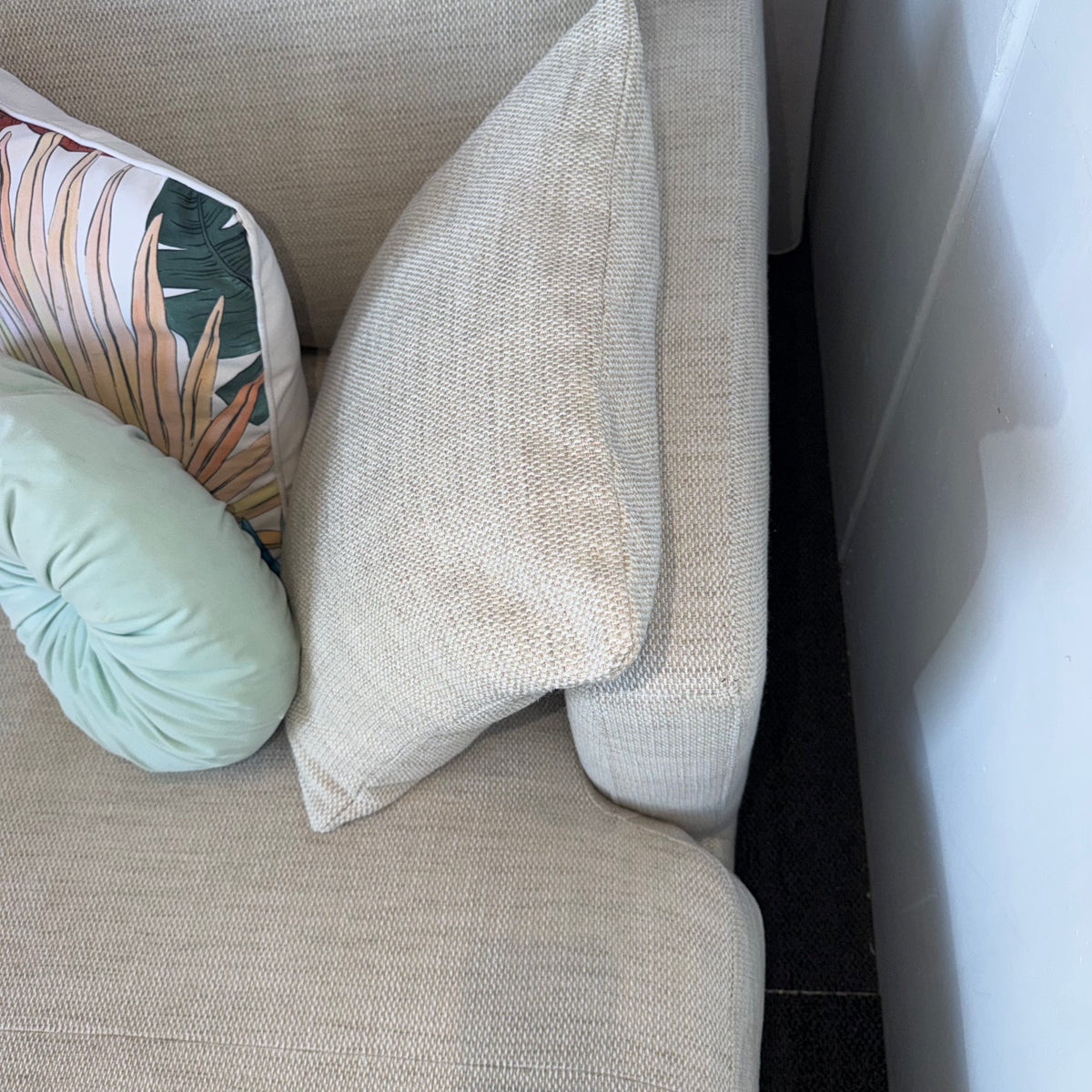 Freedom Hamilton 5.5 Seater Feather Filled Couch with Chaise