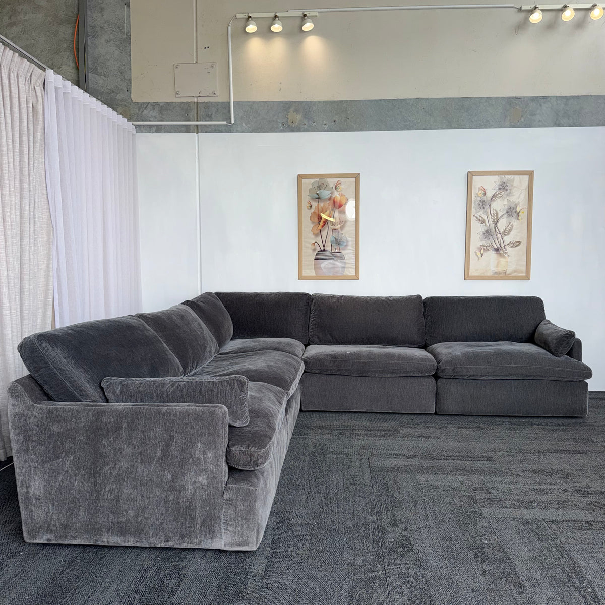 Furniture Gallery Mornington 7 Seater Cloud Sofa – Goose Feather Filled
