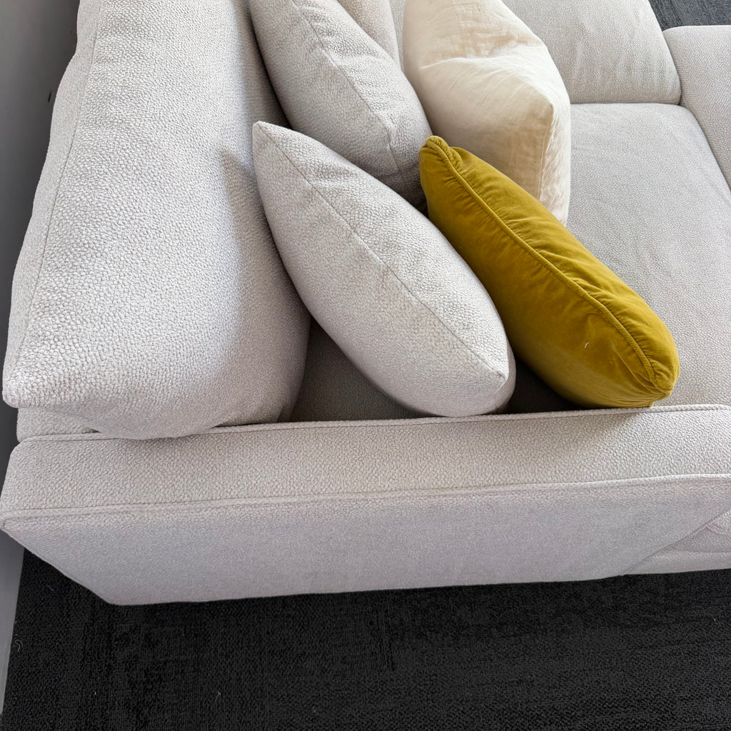 Davinni Manhattan by Harvey Norman 6 Seater Deep Sofa with Ottoman