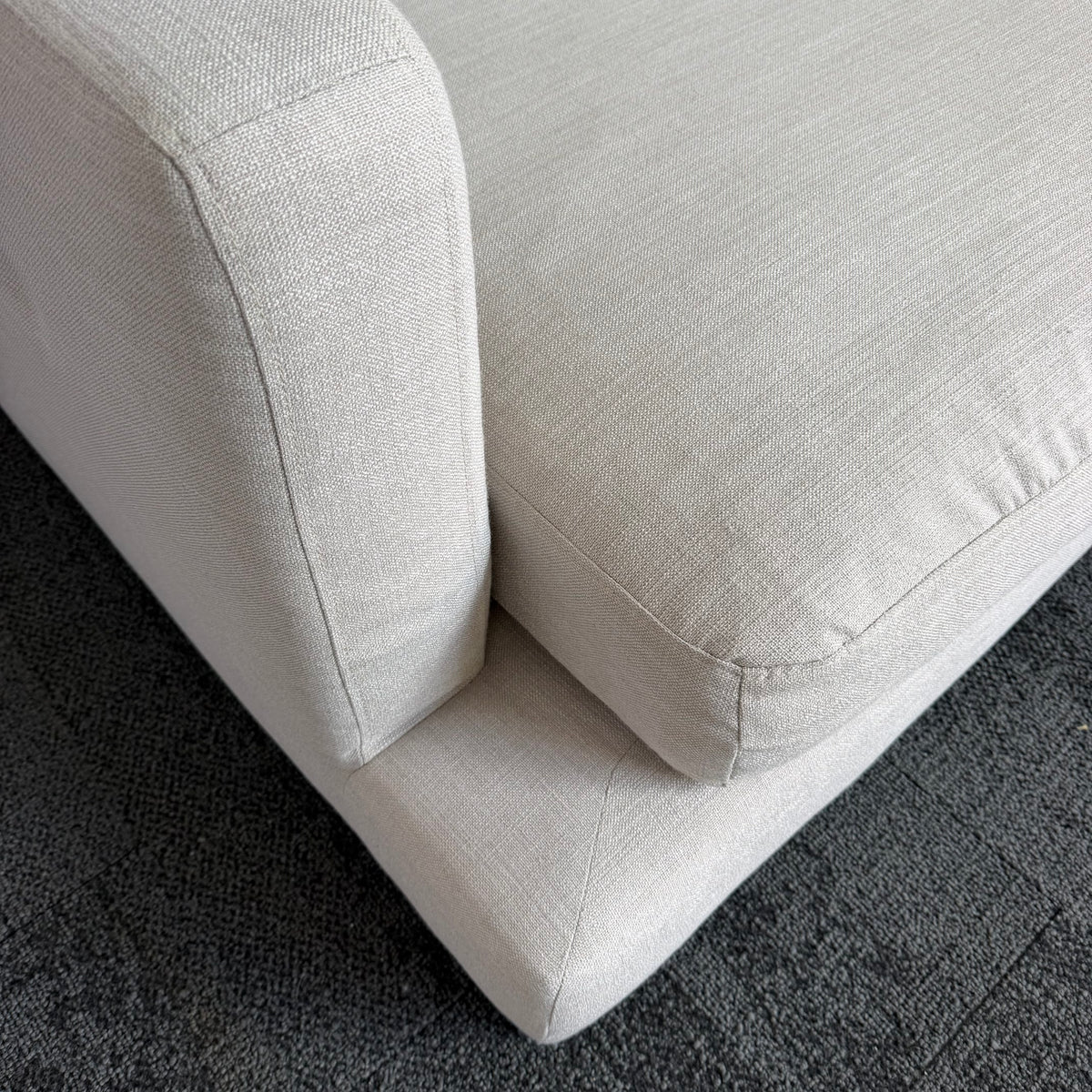 Freedom Long Island 5.5 Seater Feather Filled Couch with Chaise