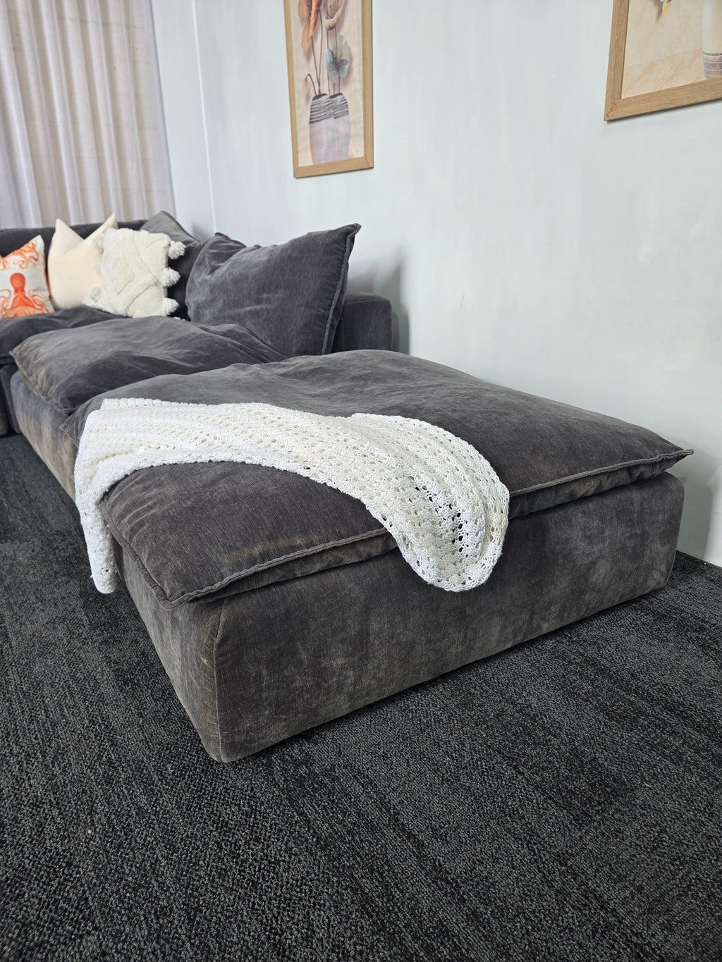 Dankz 5 Seater Cloud Modular Couch – Goose Feather Filled