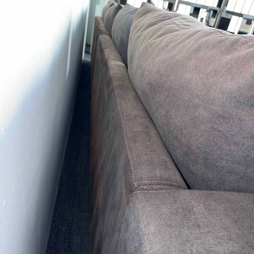 Davinni Manhattan by Harvey Norman 6 Seater Deep Sofa with Ottoman