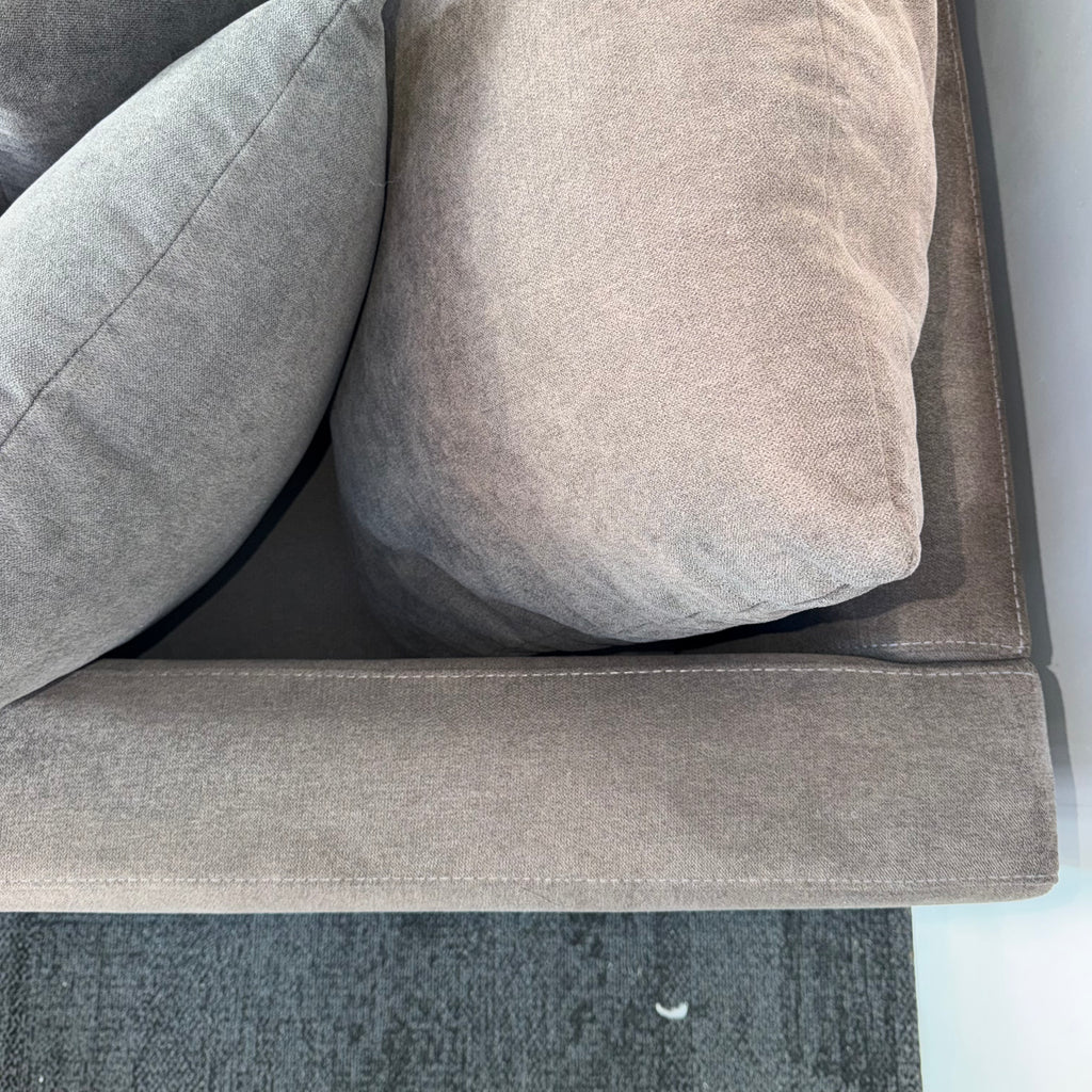 Davinni Manhattan by Harvey Norman 6 Seater Deep Sofa with Ottoman