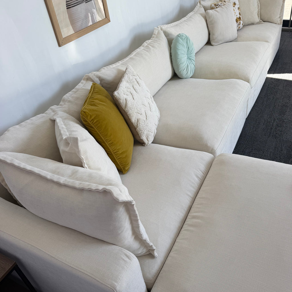 Lounge Lover Cloud Modular Sofa with Ottoman
