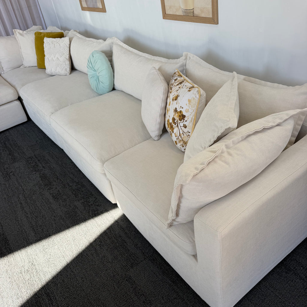 Lounge Lover Cloud Modular Sofa with Ottoman