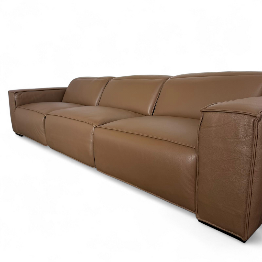 Prestige Recliner Sofa — Premium Leather 3.5 Seater