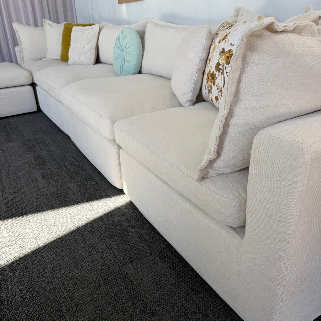 Lounge Lover Cloud Modular Sofa with Ottoman