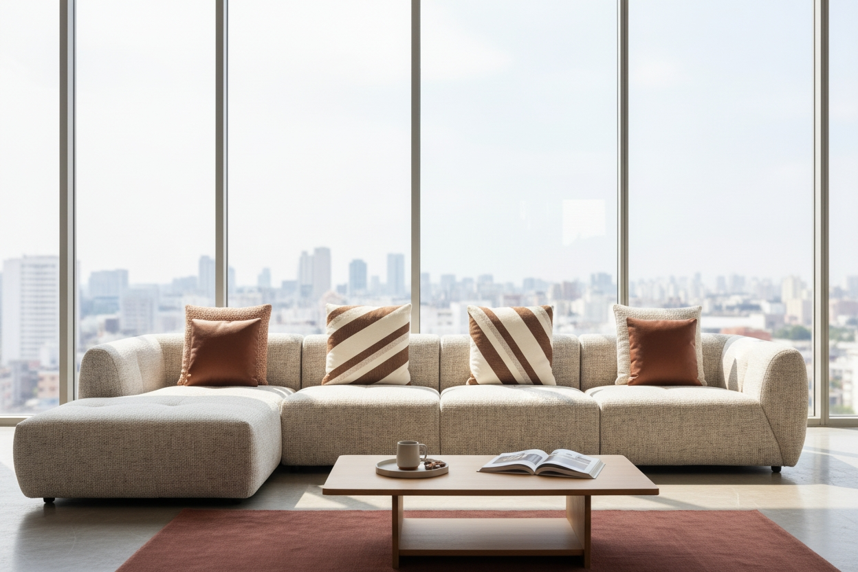 Haven Collection — 4 Piece Modular Sofa with Chaise