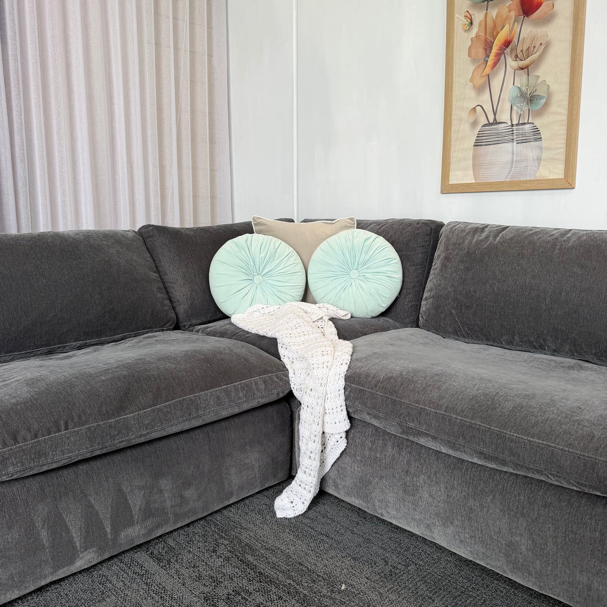 Furniture Gallery Mornington 7 Seater Cloud Sofa – Goose Feather Filled