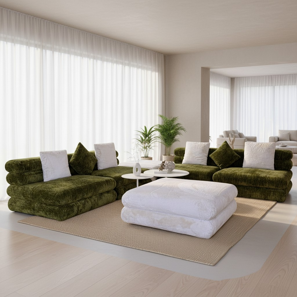 Mallow 6 Piece  Modular Sofa