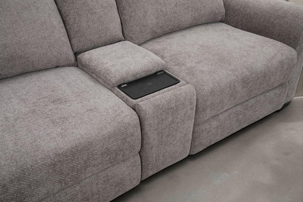 Alto Collection — 7-Piece Power Modular Sofa with Storage Chaise