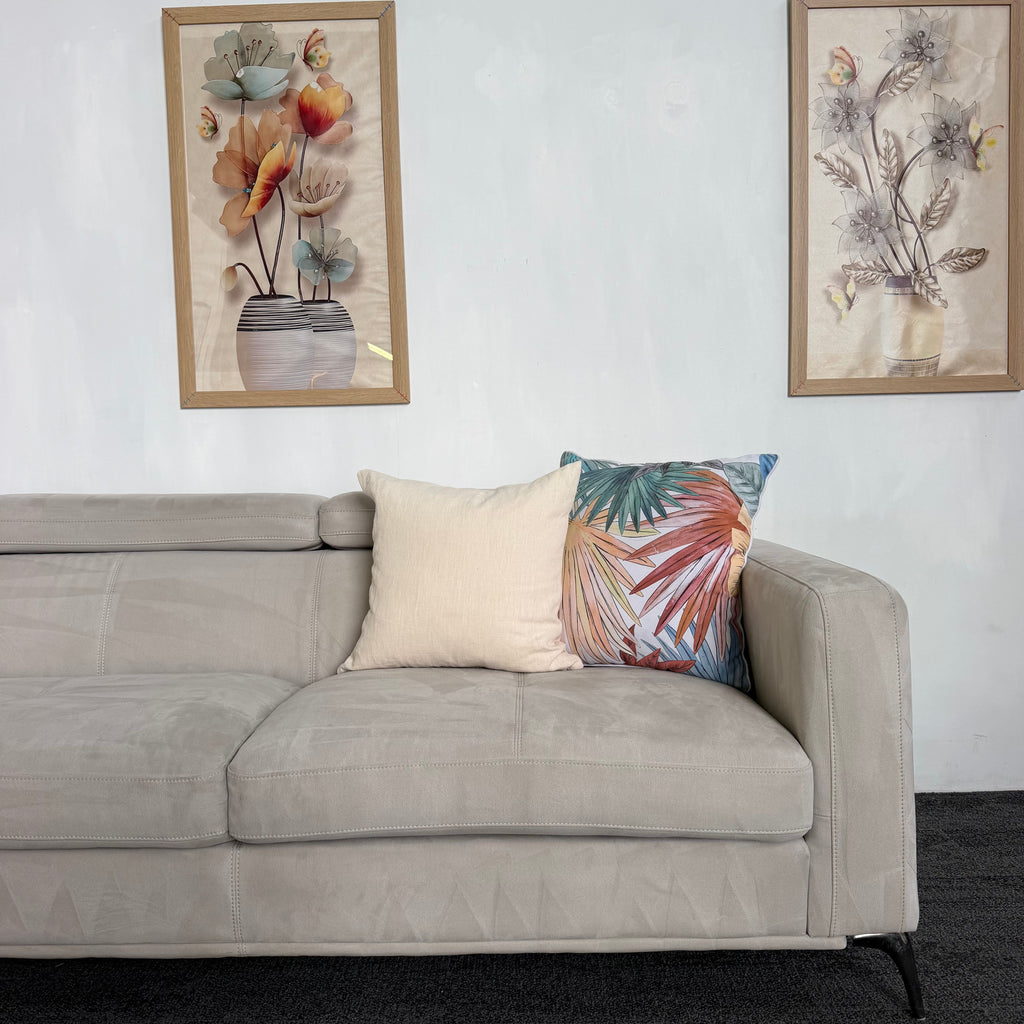 Harvey Norman Large Corner Lounge with Chaise – 380cm Sectional Sofa