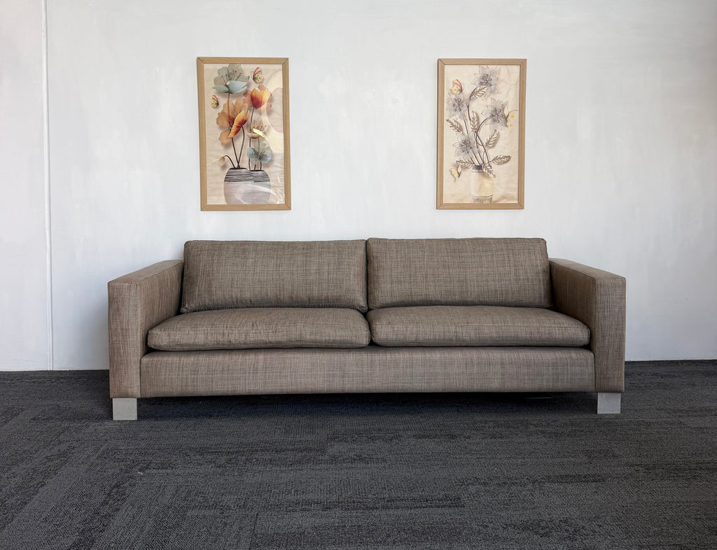Arthur G 3.5 seater feather down sofa, pre-loved at Cloud Living Perth