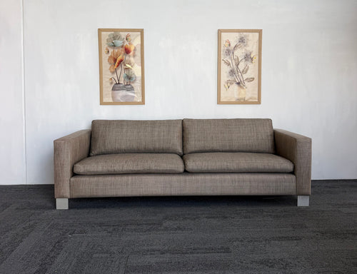 Arthur G 3.5 seater feather down sofa, pre-loved at Cloud Living Perth