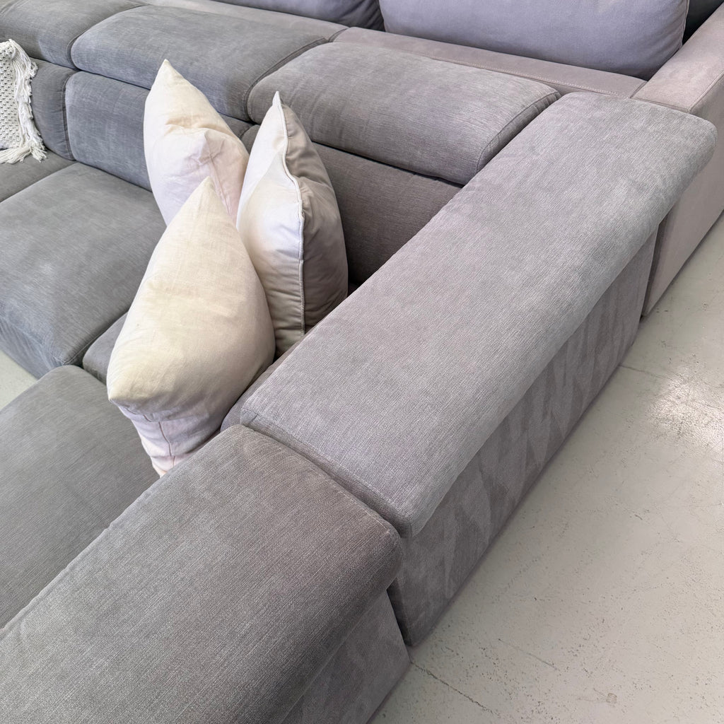 Nick Scali Valeria 7 Seater Corner Modular Sofa