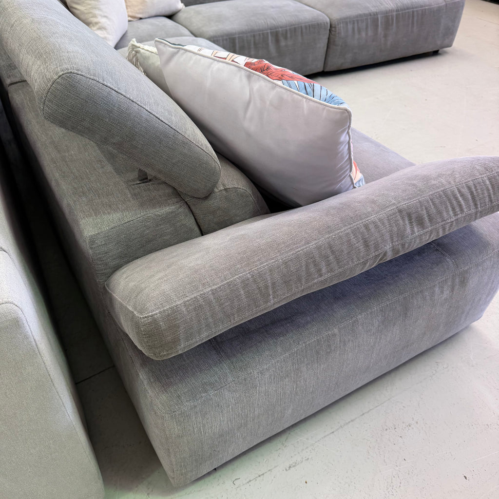 Nick Scali Valeria 7 Seater Corner Modular Sofa