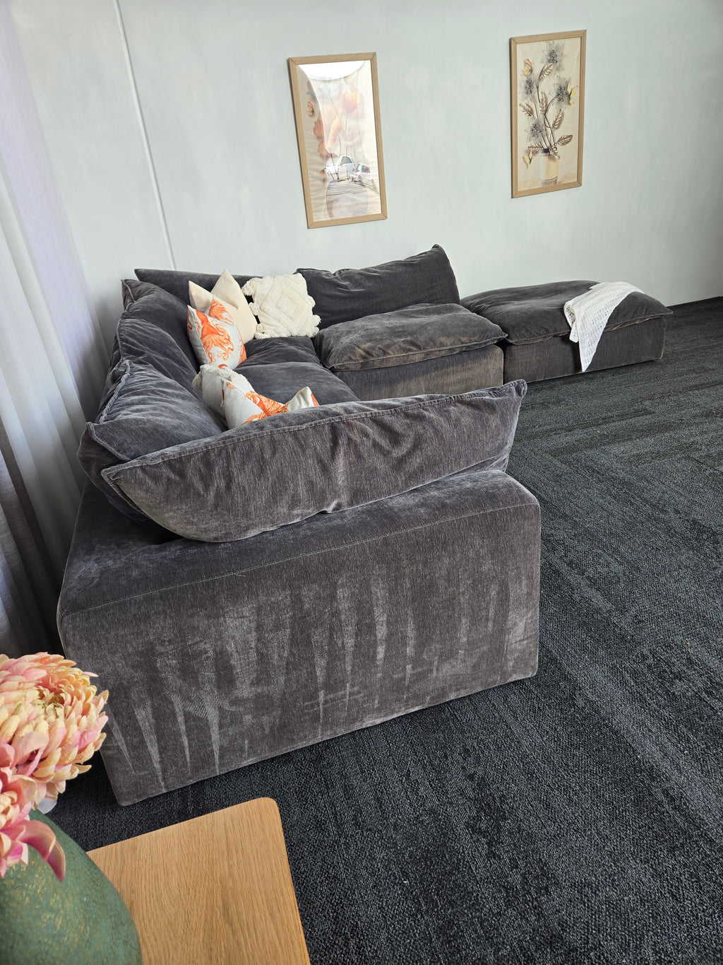 Dankz 5 Seater Cloud Modular Couch – Goose Feather Filled