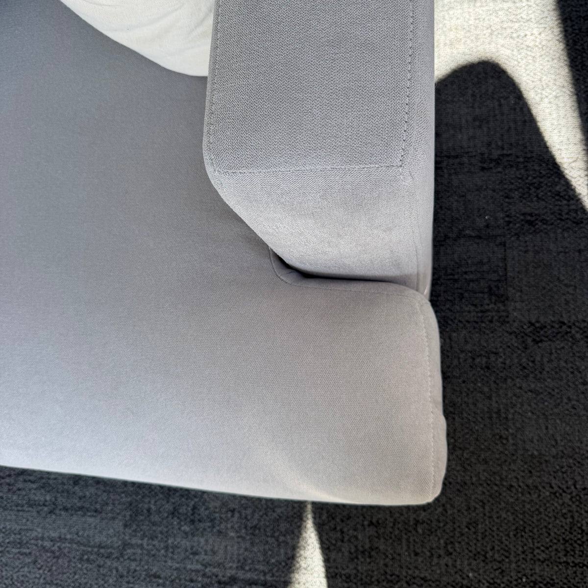 Furniture Gallery Monaco 3.5 Seater Feather-Filled Sofa with Chaise