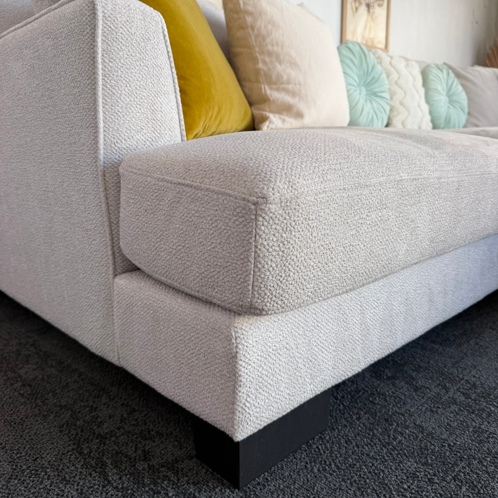 Davinni Manhattan by Harvey Norman 6 Seater Deep Sofa with Ottoman
