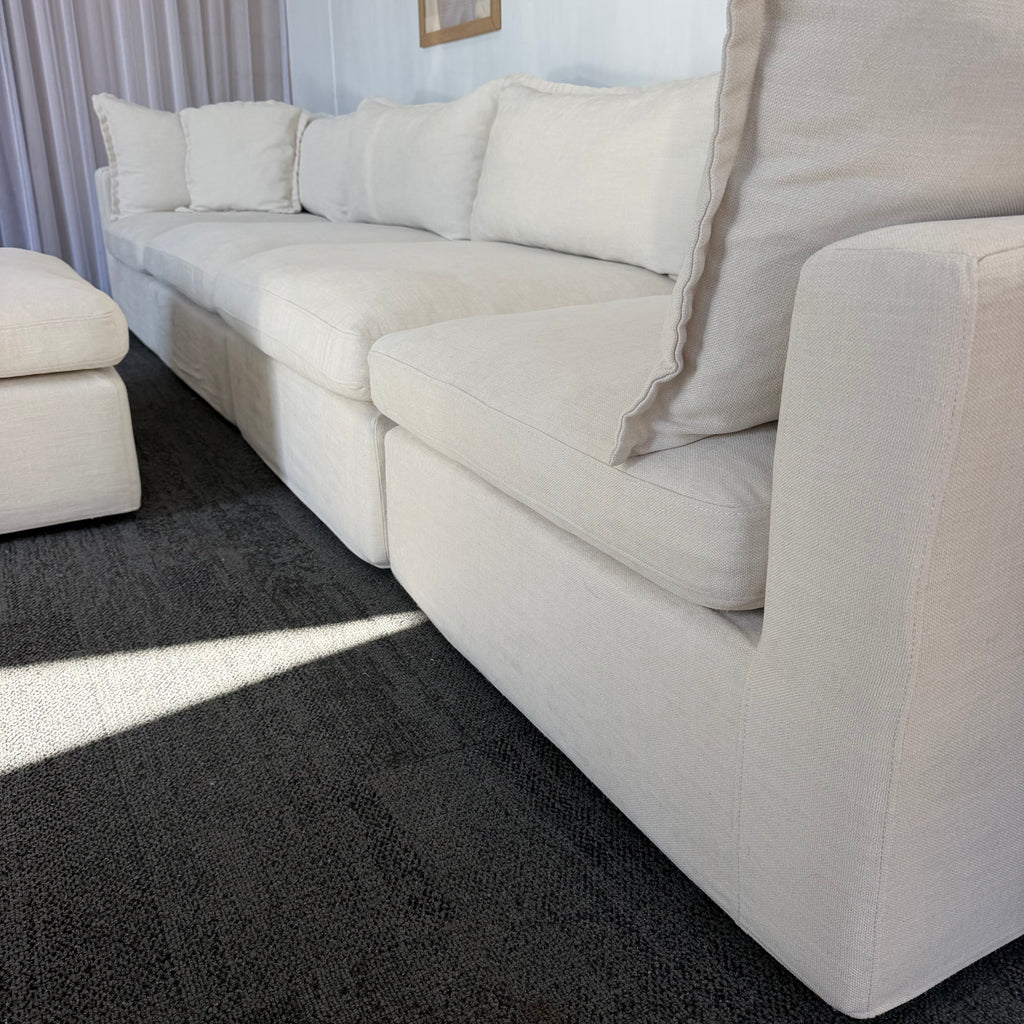 Lounge Lover Cloud Modular Sofa with Ottoman
