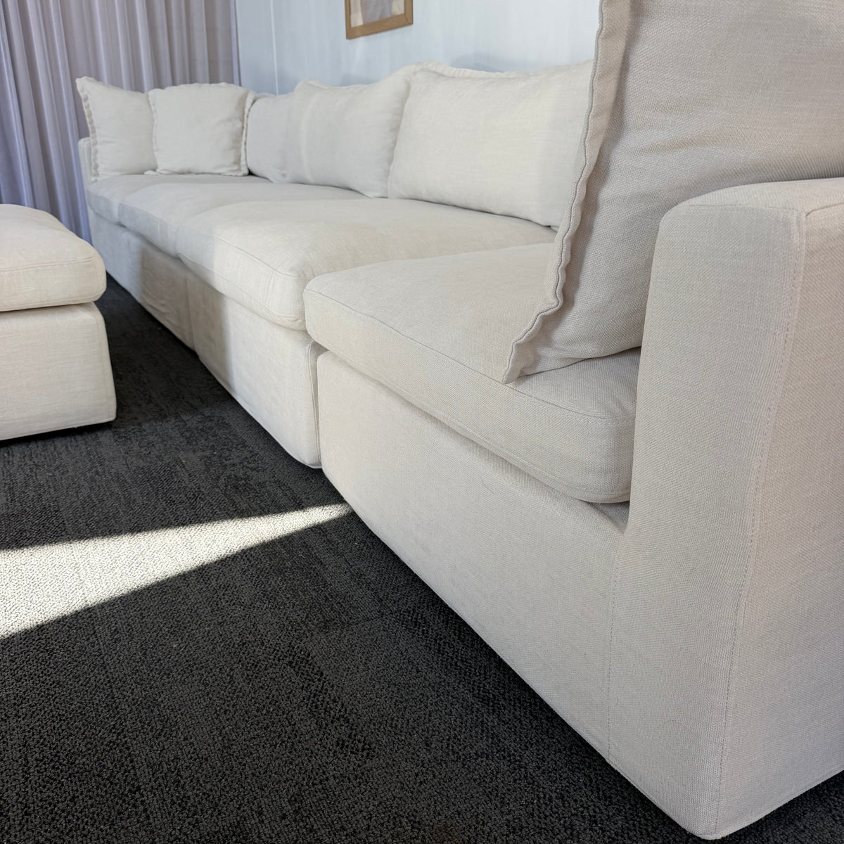 Lounge Lover Cloud Modular Sofa with Ottoman