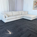 Freedom Hamilton 5.5 Seater Feather Filled Couch with Chaise