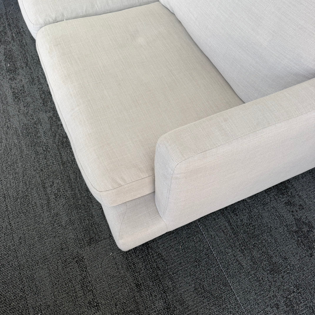 Freedom Long Island 5.5 Seater Feather Filled Couch with Chaise